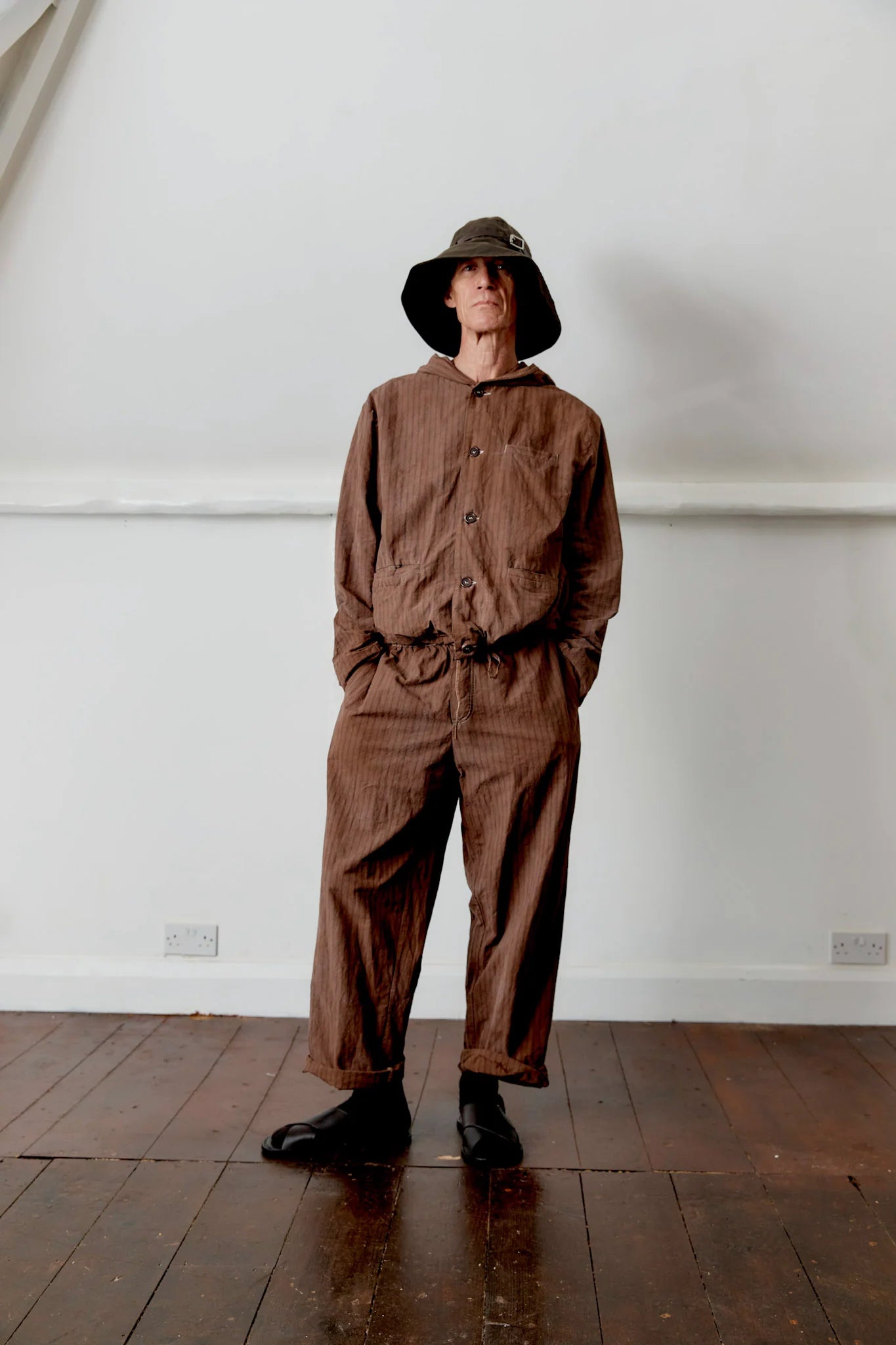 Cawley Japanese Cotton Linen Rory Hooded Jacket