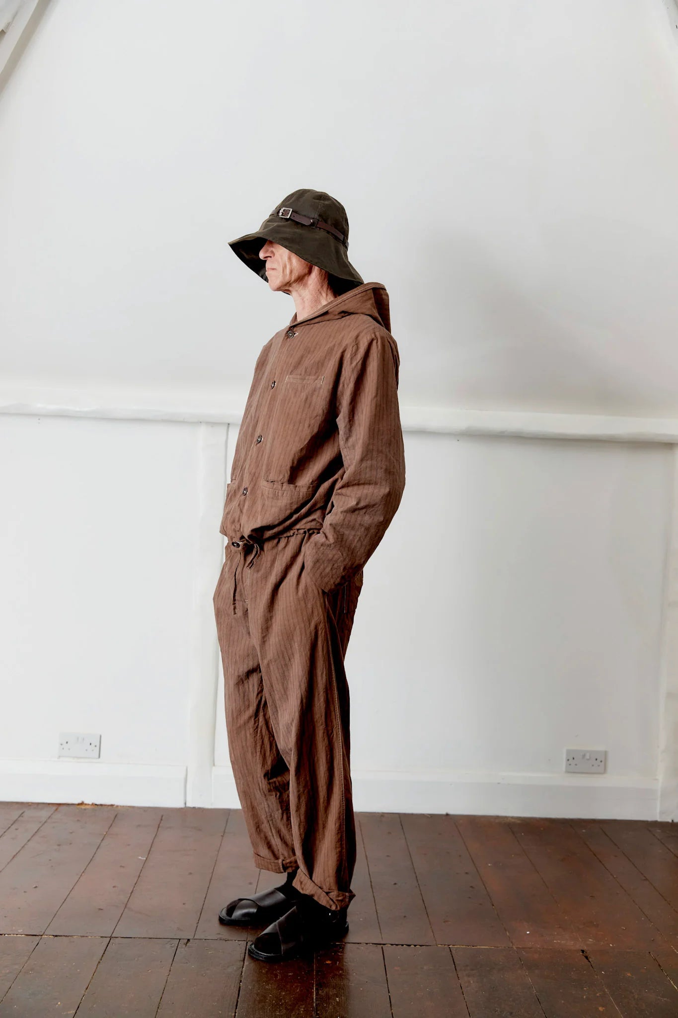 Cawley Japanese Cotton Linen Theo Trouser