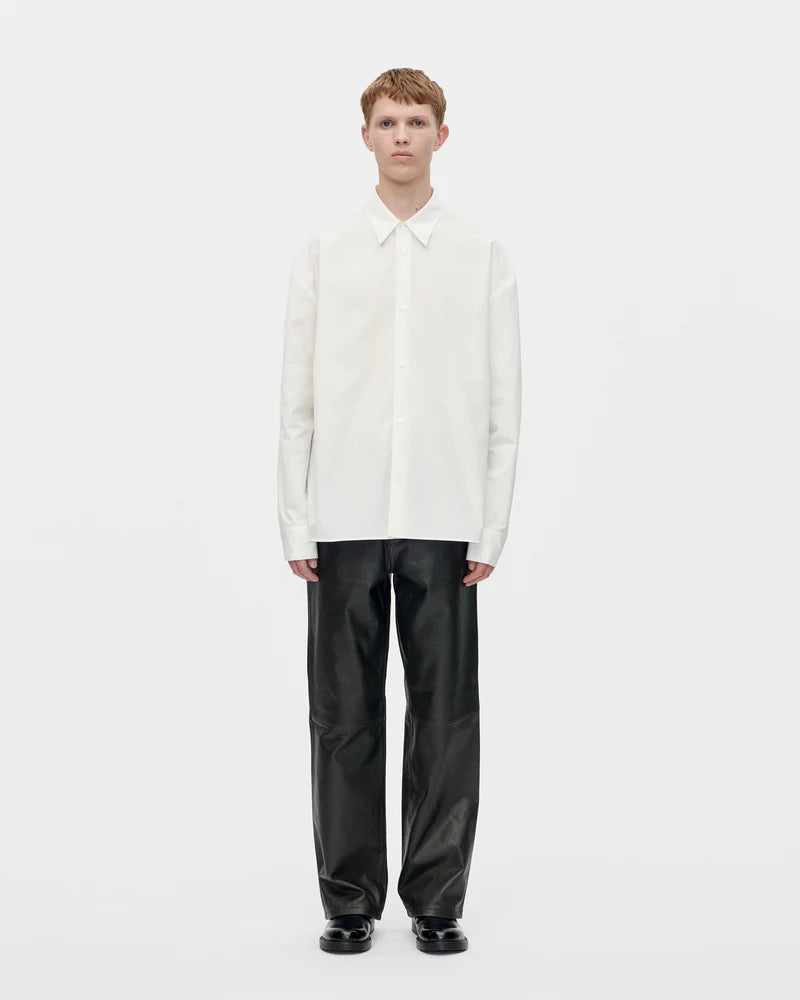 Volume Shirt Wash Cot 021 Chalk