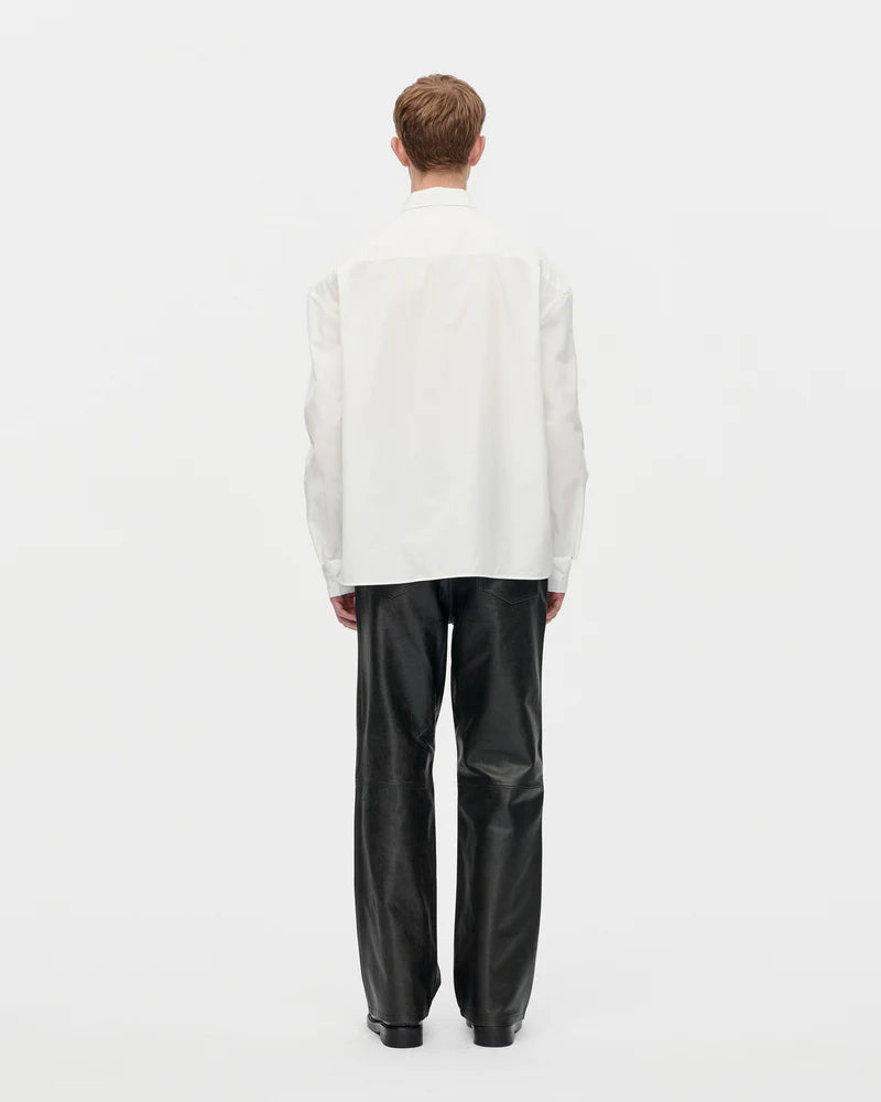 Volume Shirt Wash Cot 021 Chalk