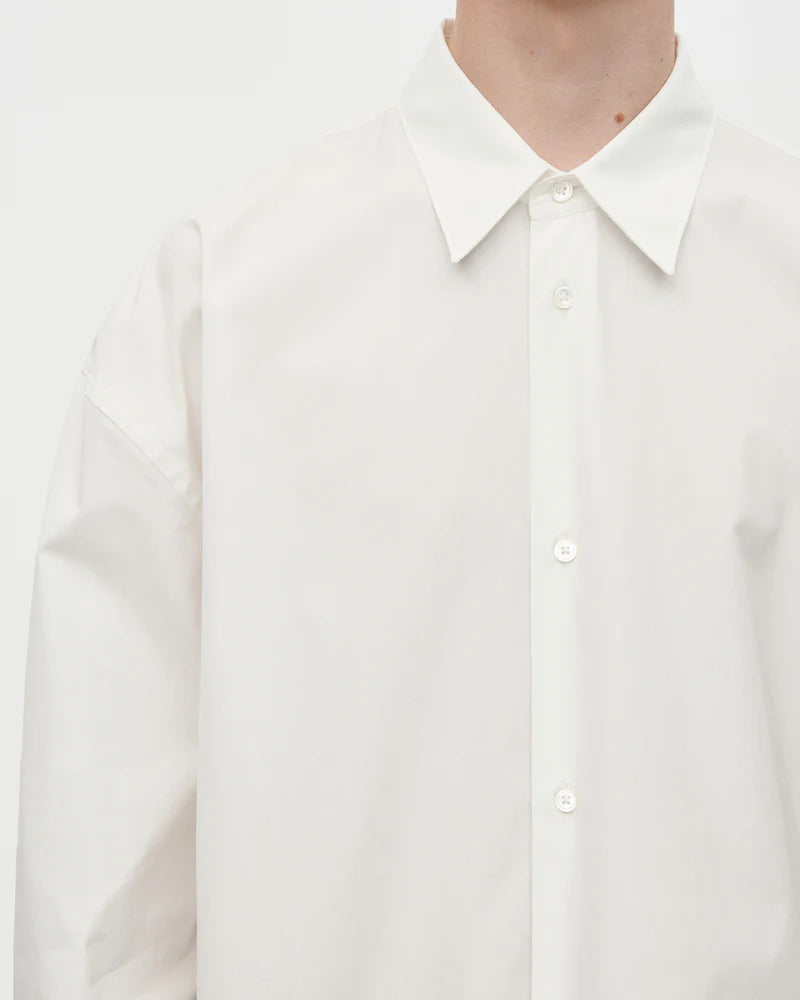 Volume Shirt Wash Cot 021 Chalk