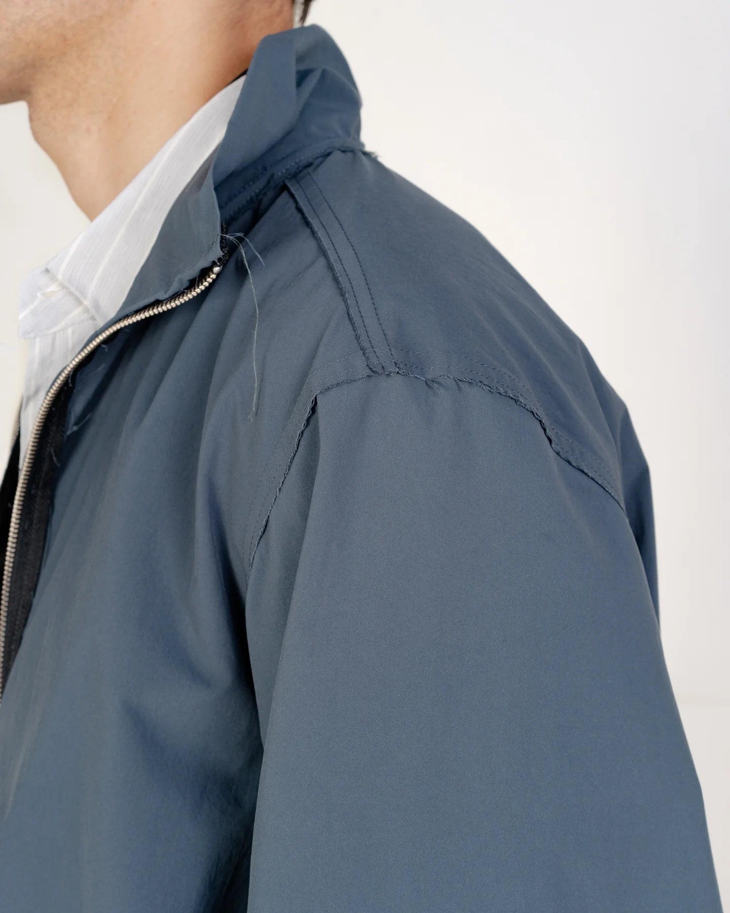 TRACK JACKET technical nylon - petrol