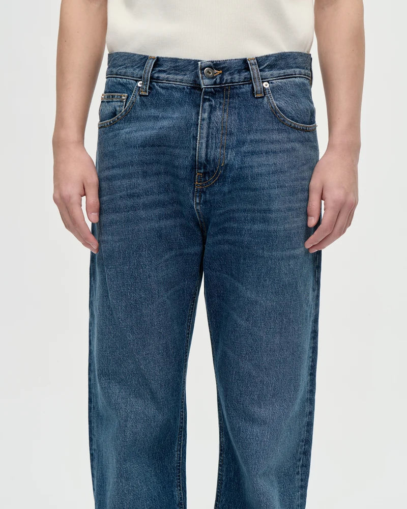 5 Pocket 14 Oz 058 Indigo Bleach