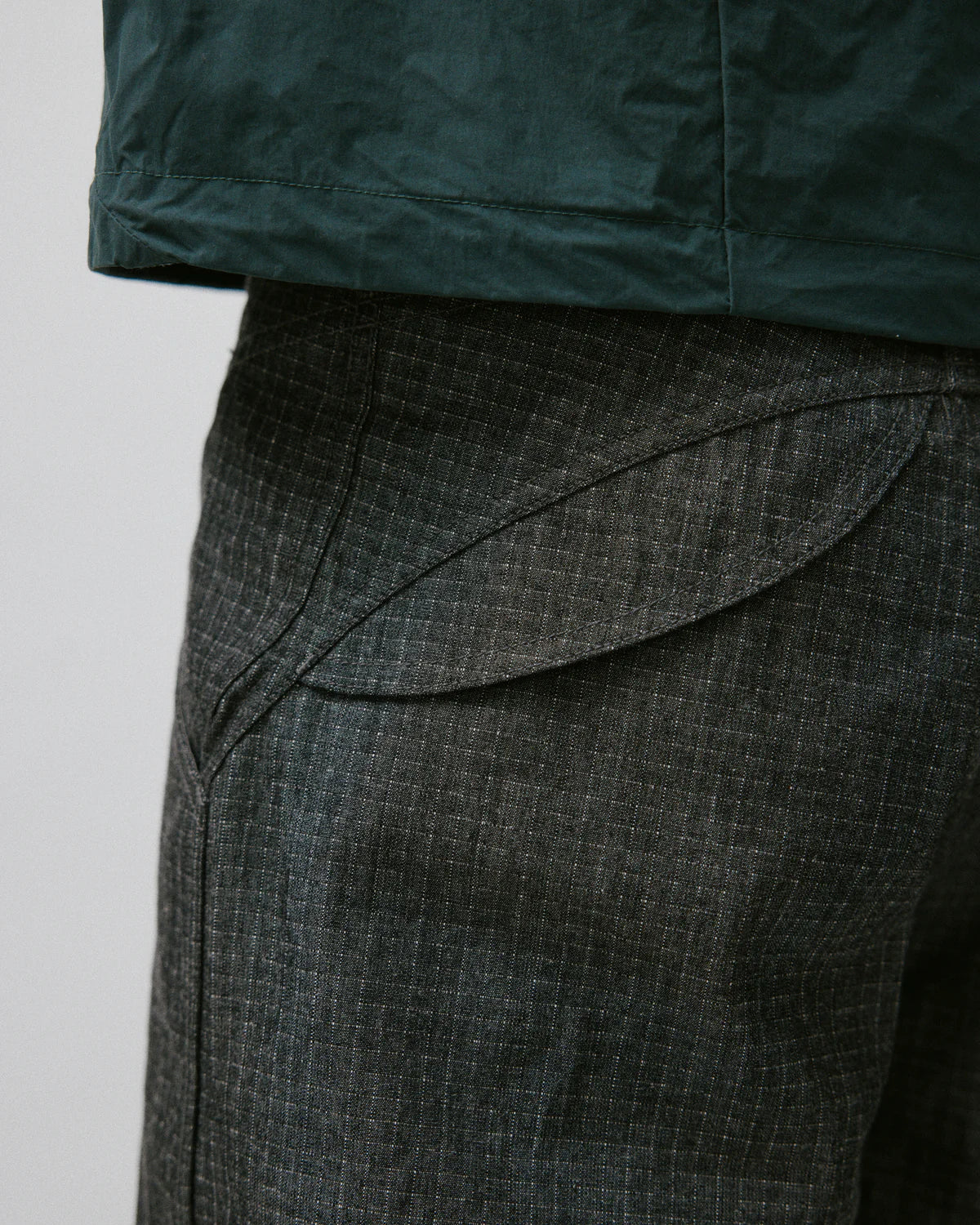 Coin Loop Pant Grid Stop Denim