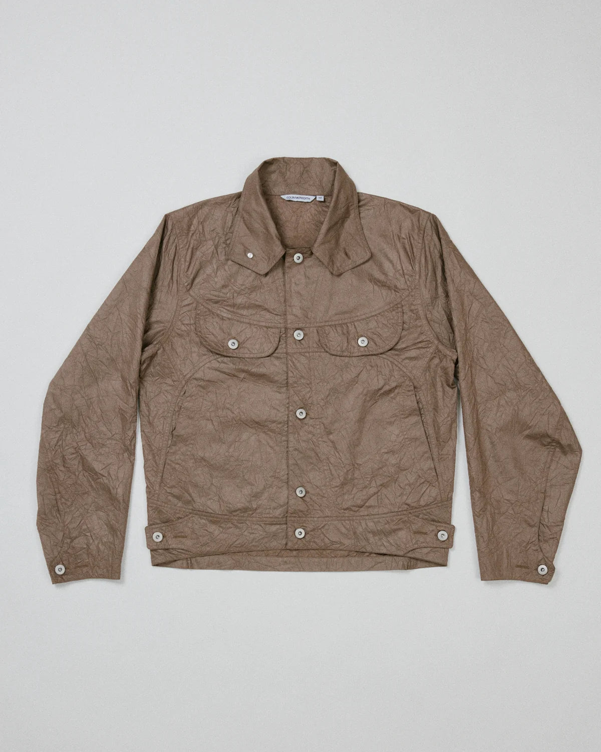 Wrinkle Welder Button Jacket Copper
