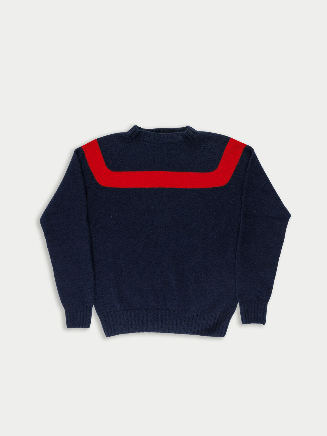 LA FETICHE Ossie Seam Free Sweater Blue Red