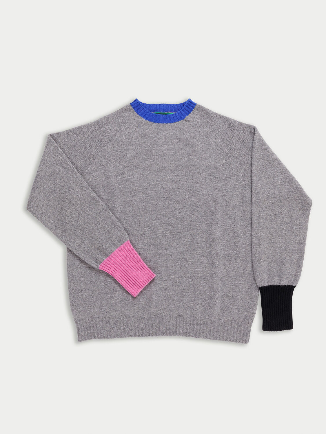 LA FETICHE Bryan Lambswool Sweater Grey