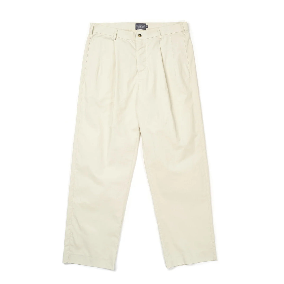 Pleated Straight Leg Trouser Clay