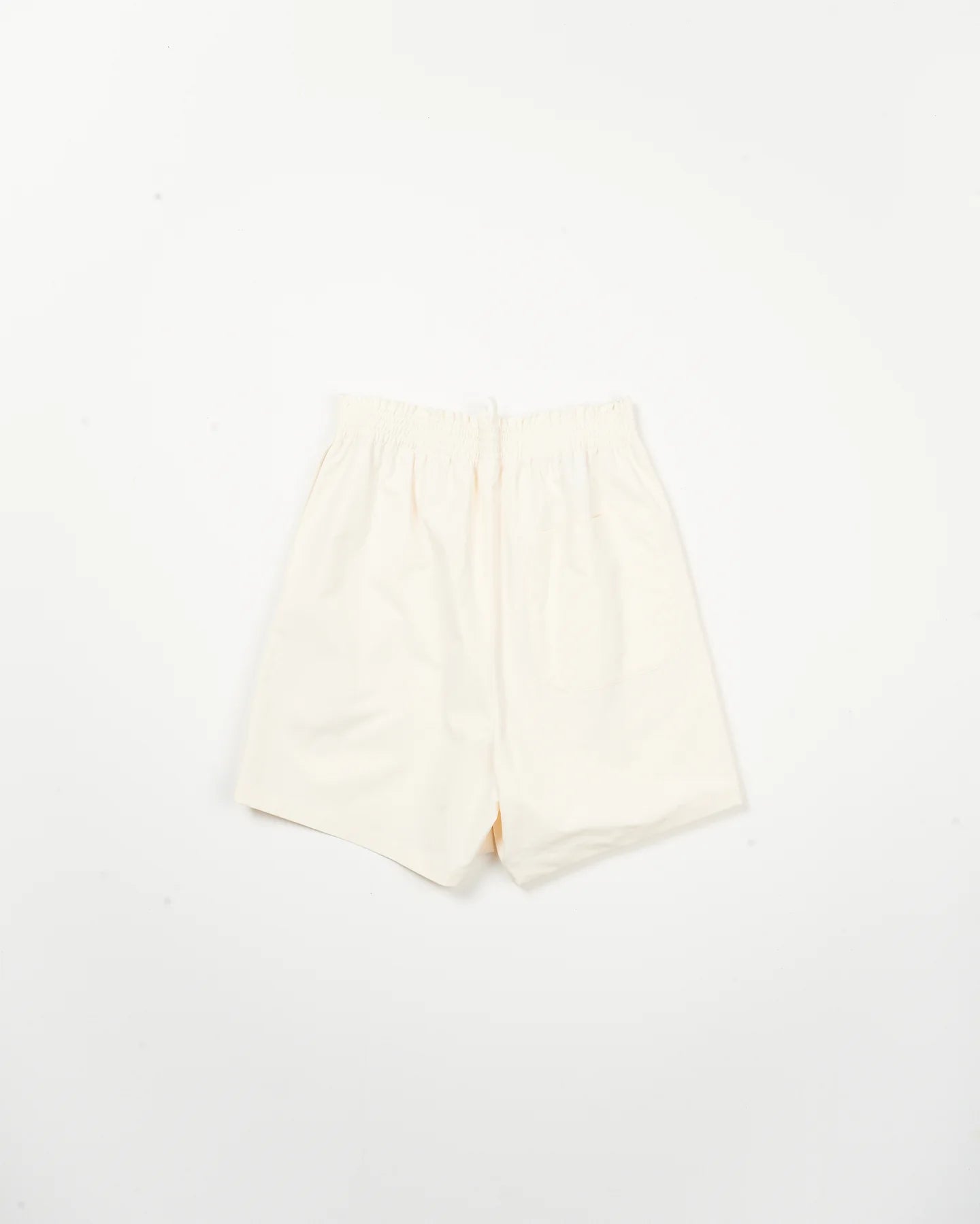 KNEE SHORTS technical nylon - light yellow