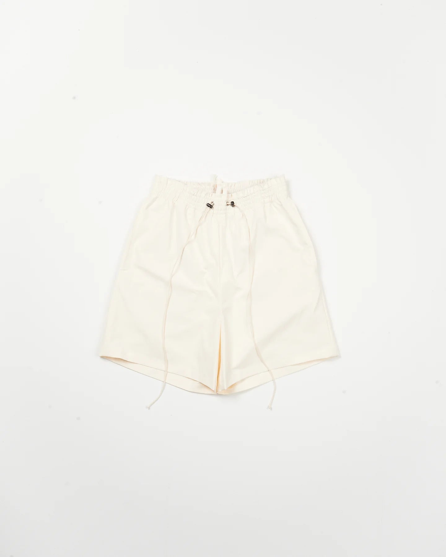 KNEE SHORTS technical nylon - light yellow