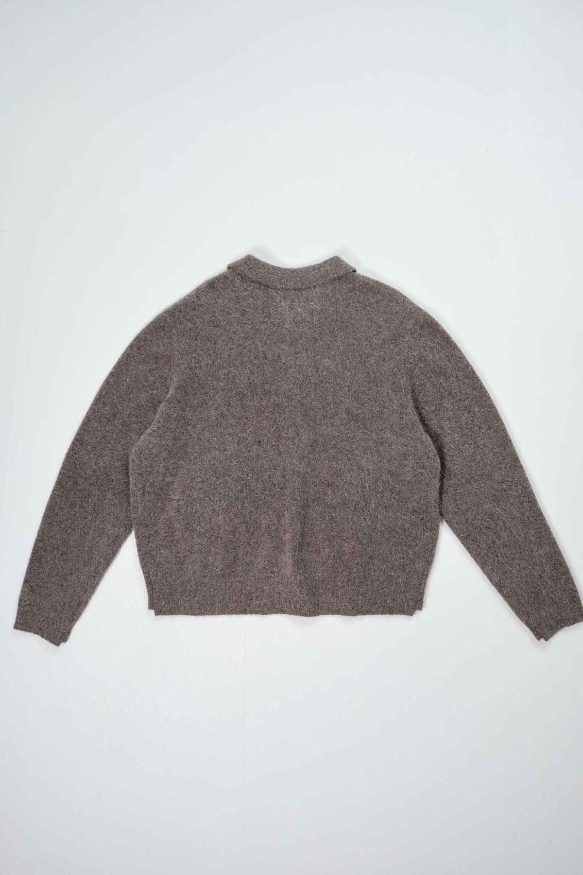 CF.22.03.04.01 HAIRY CARDIGAN alpaca taupe