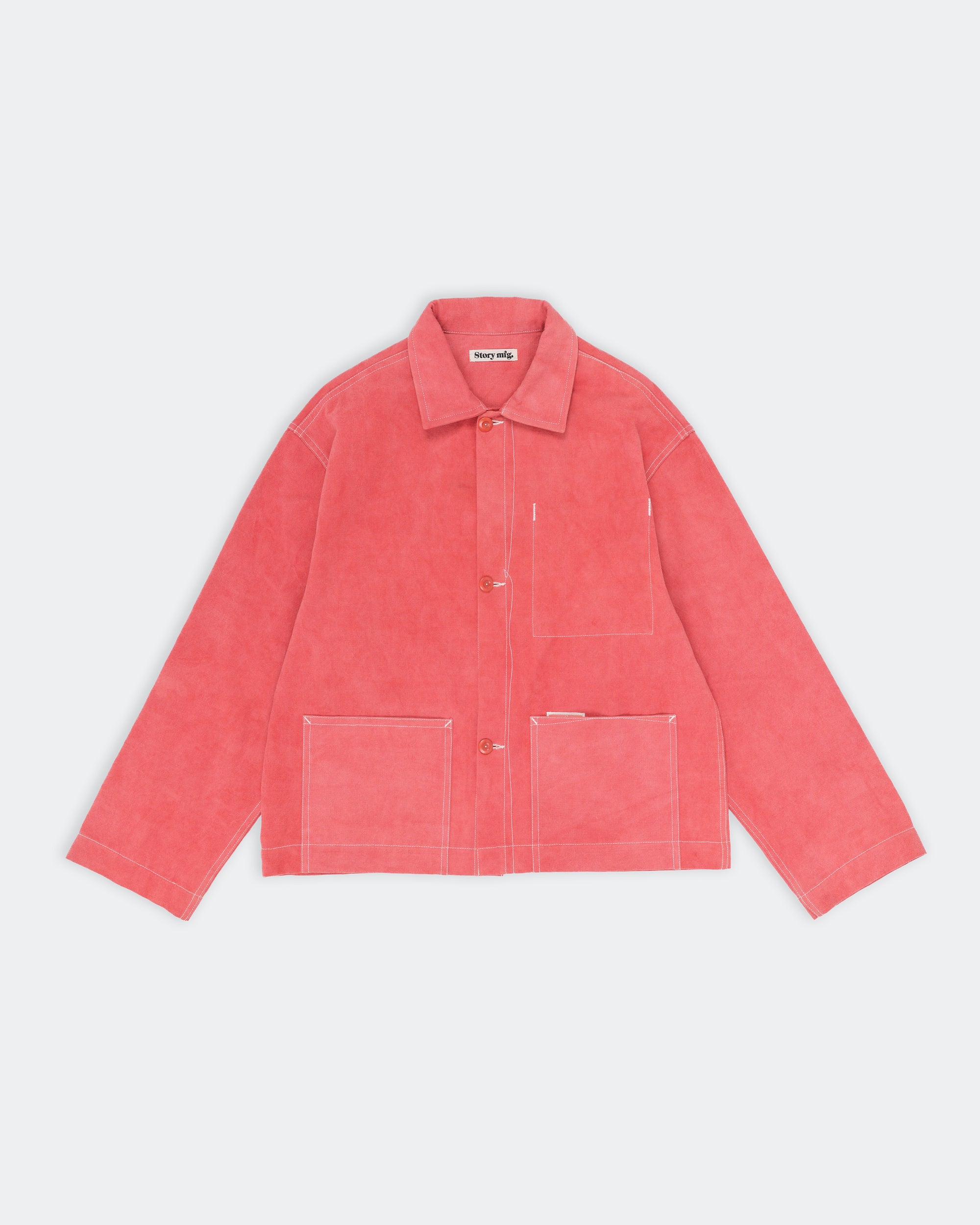 Story mfg. Sot Jacket Pink Wonky Wear