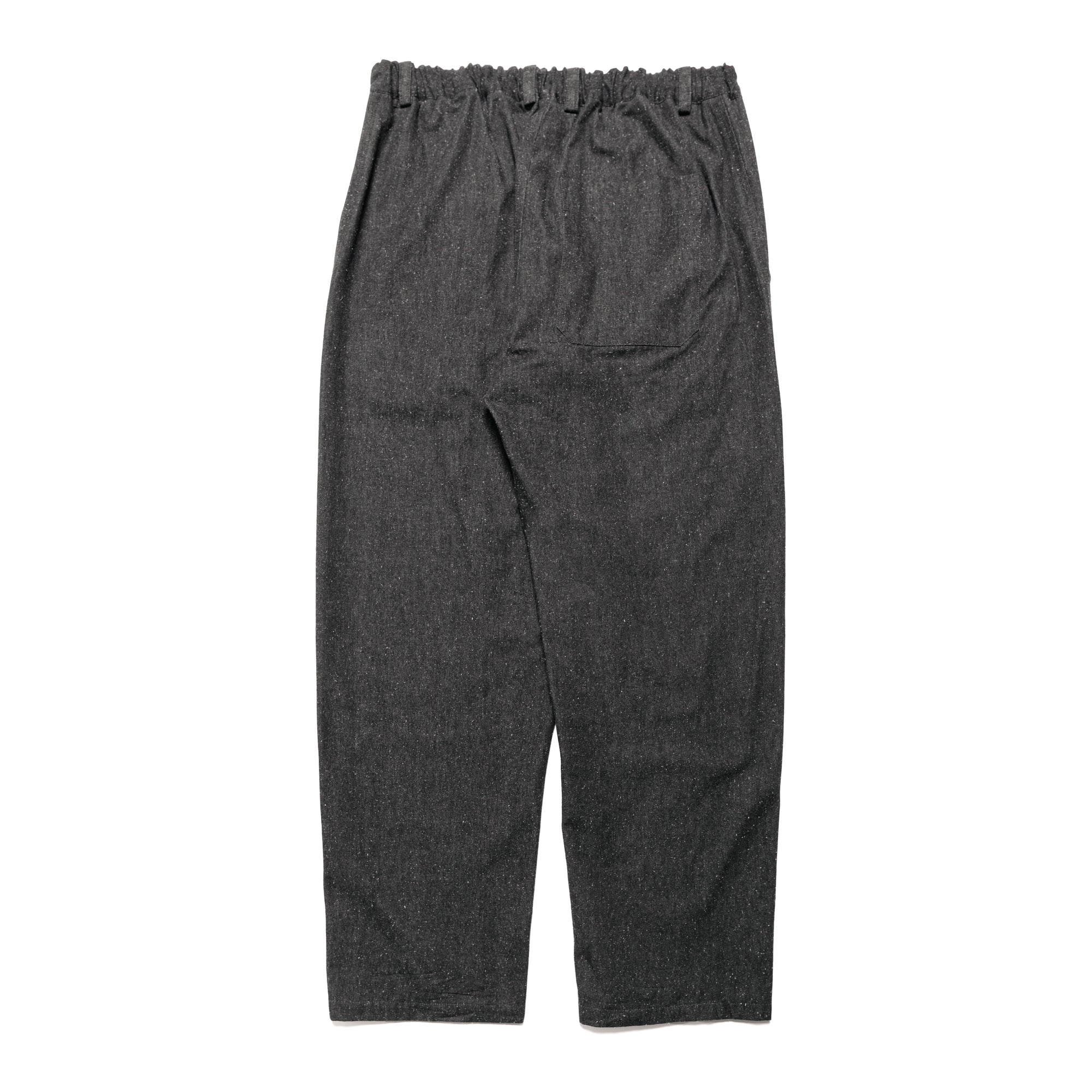 Easy Trouser Cotton Silk Chambray Black