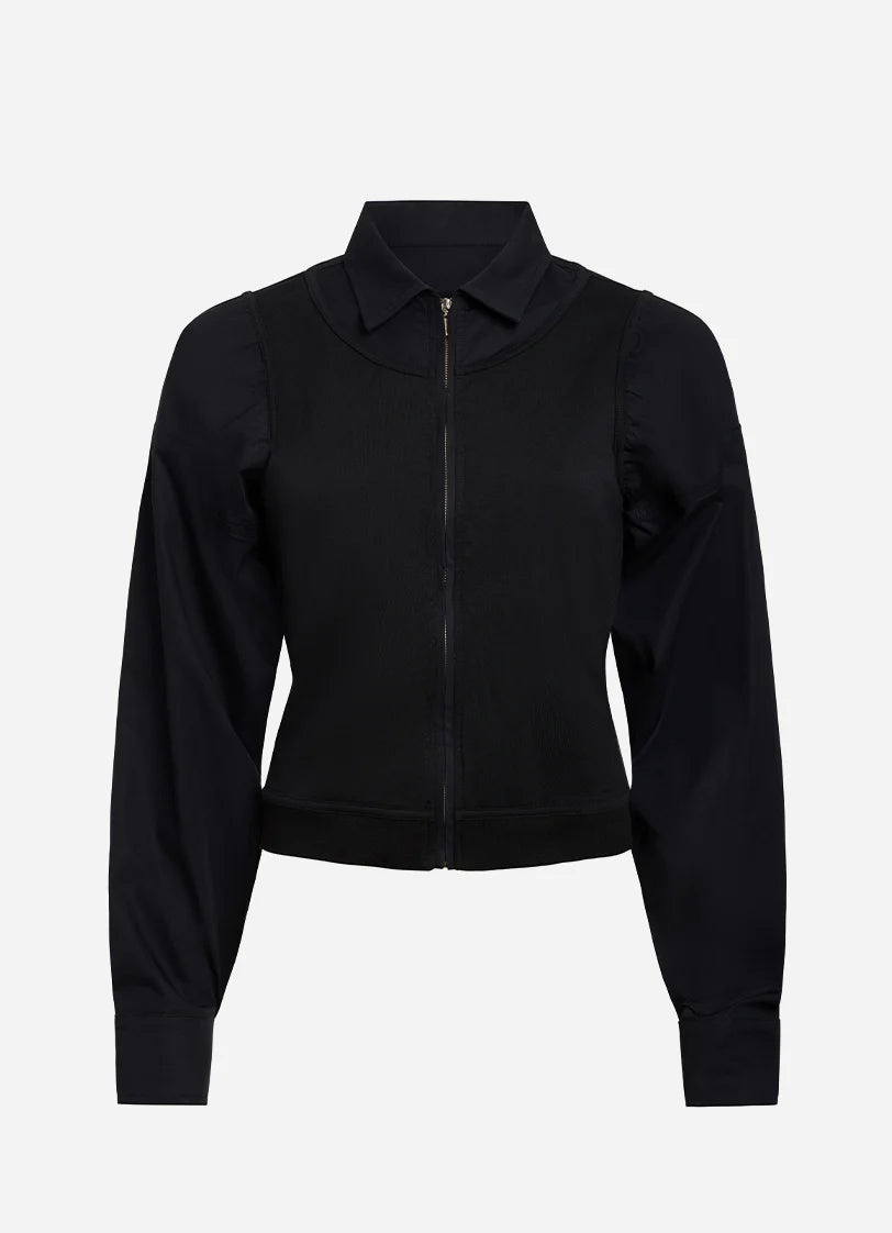 Canopy Zip Up Black