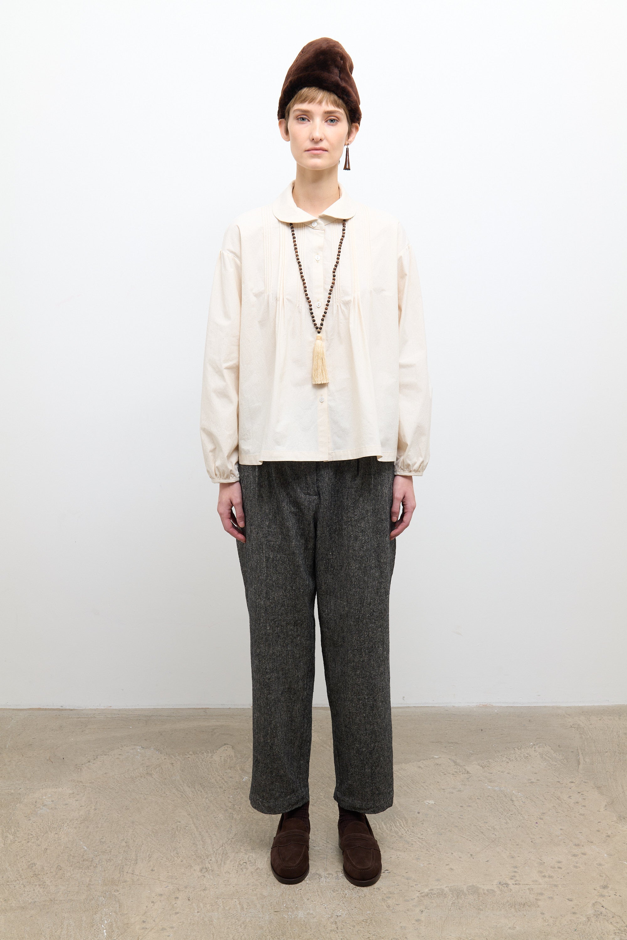 Japanese Cotton Jessie Tee Natural