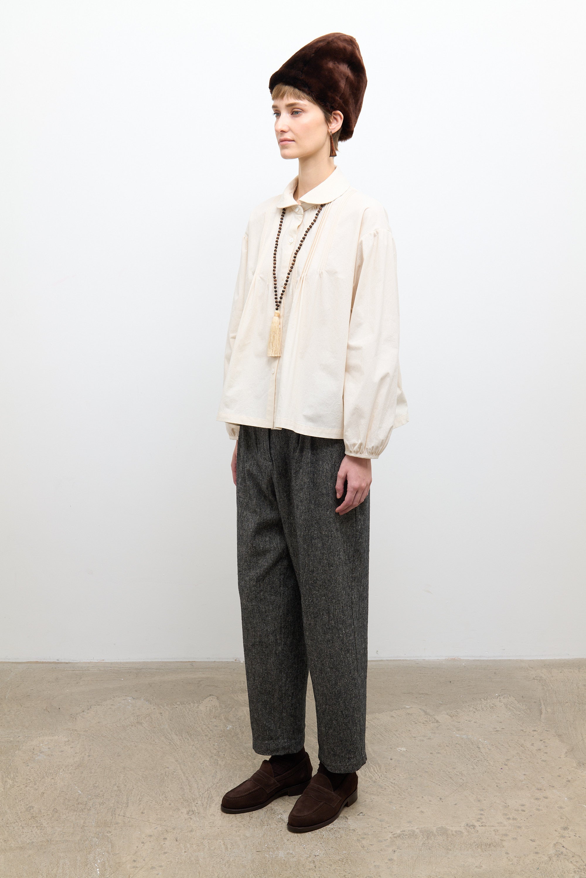 Japanese Cotton Jessie Tee Natural