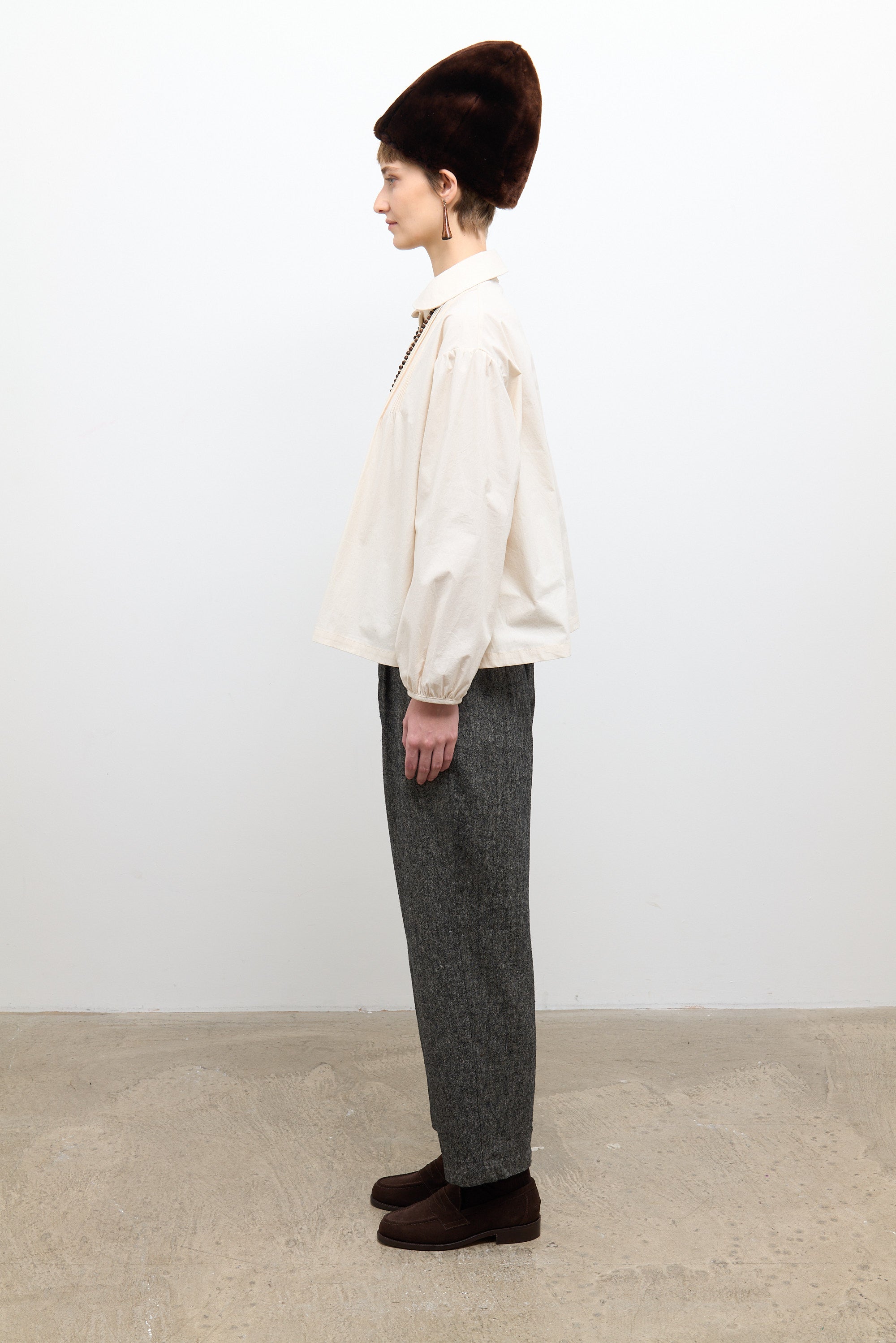 Japanese Cotton Jessie Tee Natural