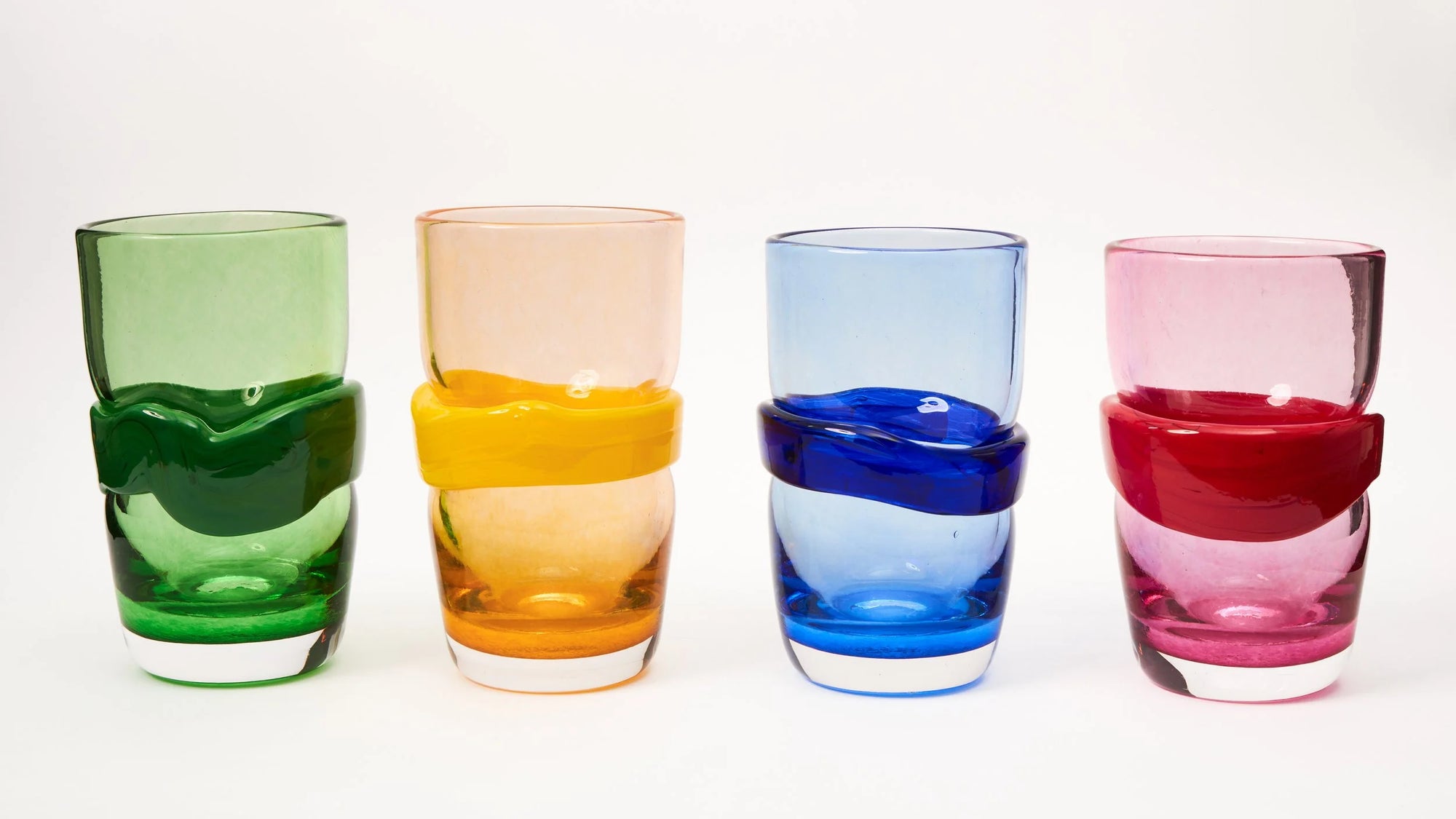 Leo Kaspar Set of Four Tumblers