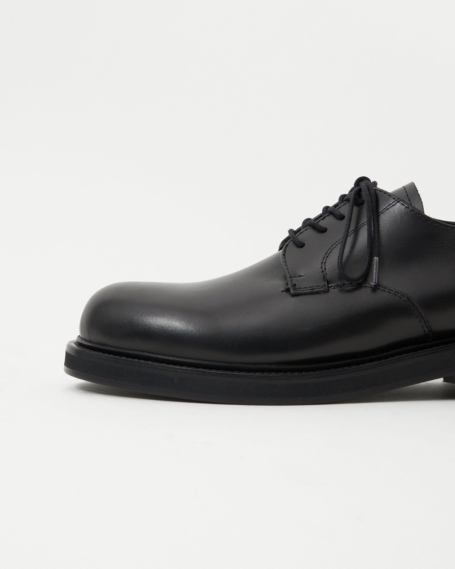 Paracia Mid-Heel Derby Leather