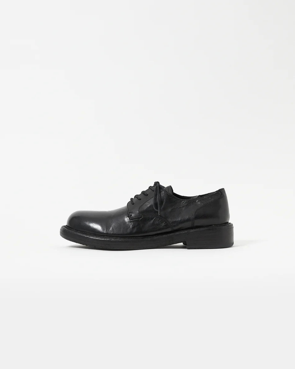 Paracia Mid-Heel Derby Leather