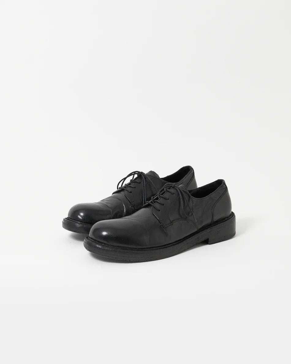Paracia Mid-Heel Derby Leather