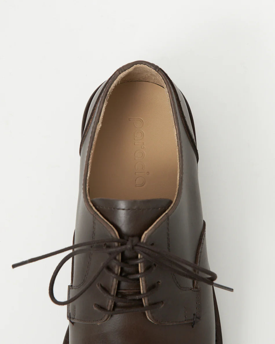 Paracia Mid-Heel Derby Mud