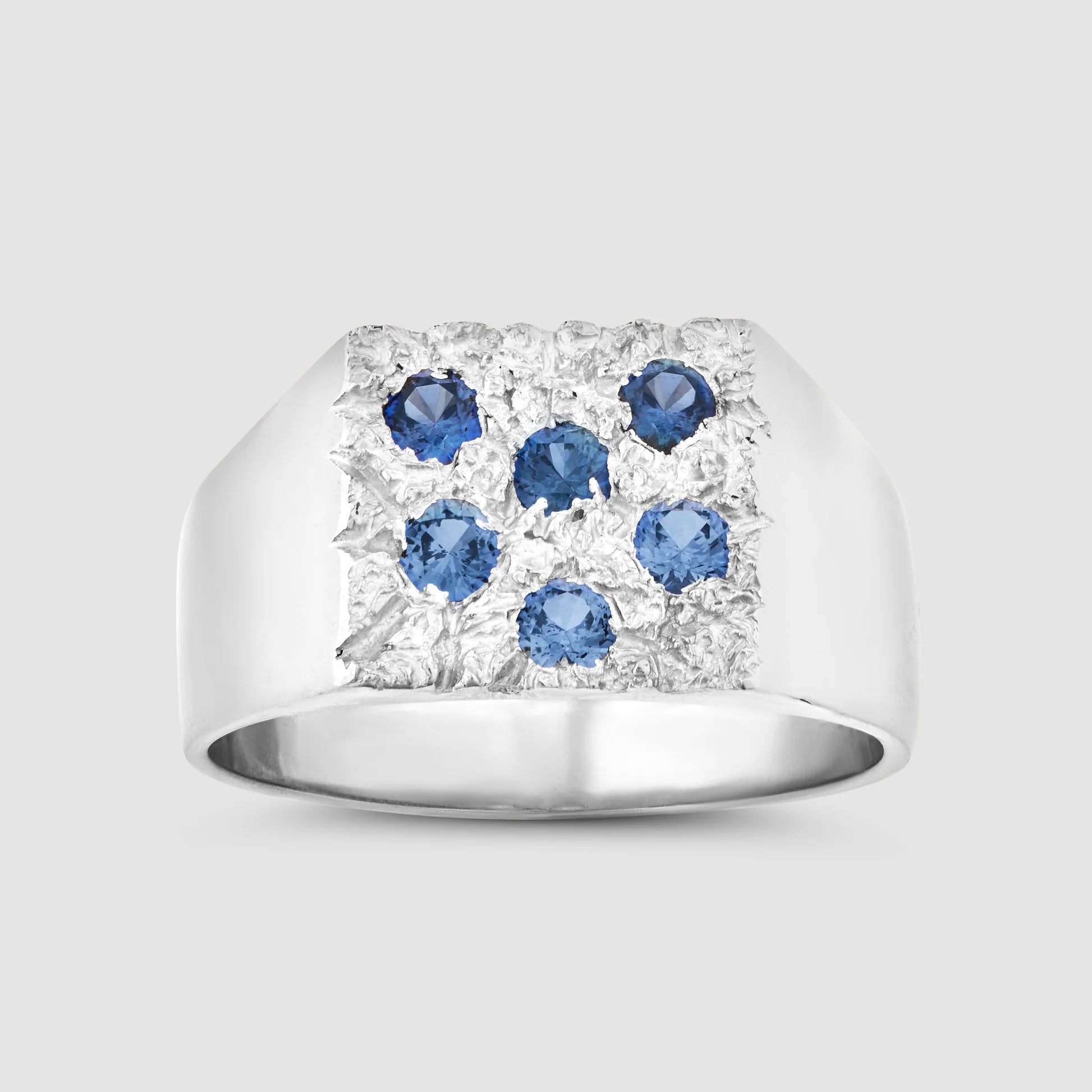 Mini Rose Garden Blue Silver