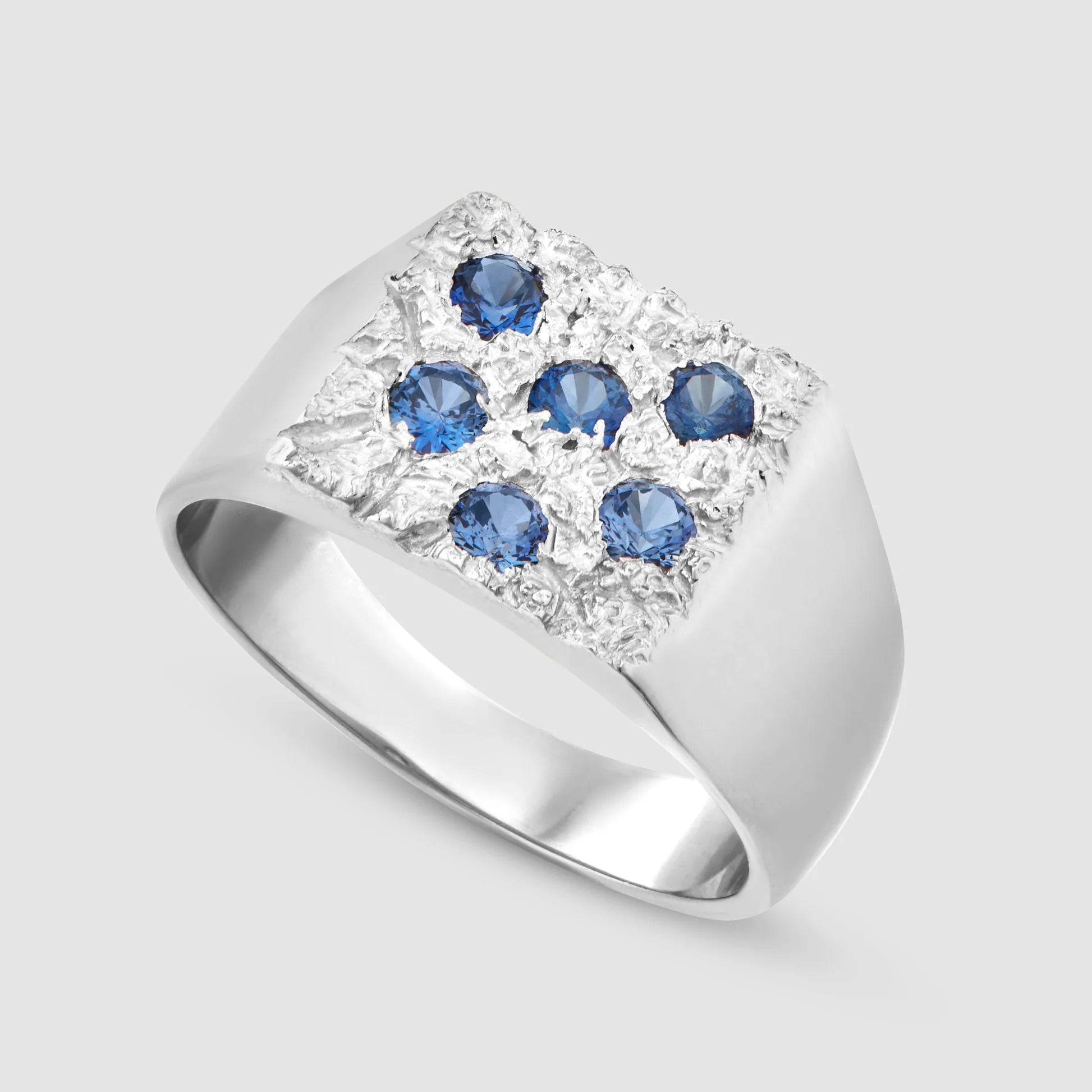 Mini Rose Garden Blue Silver