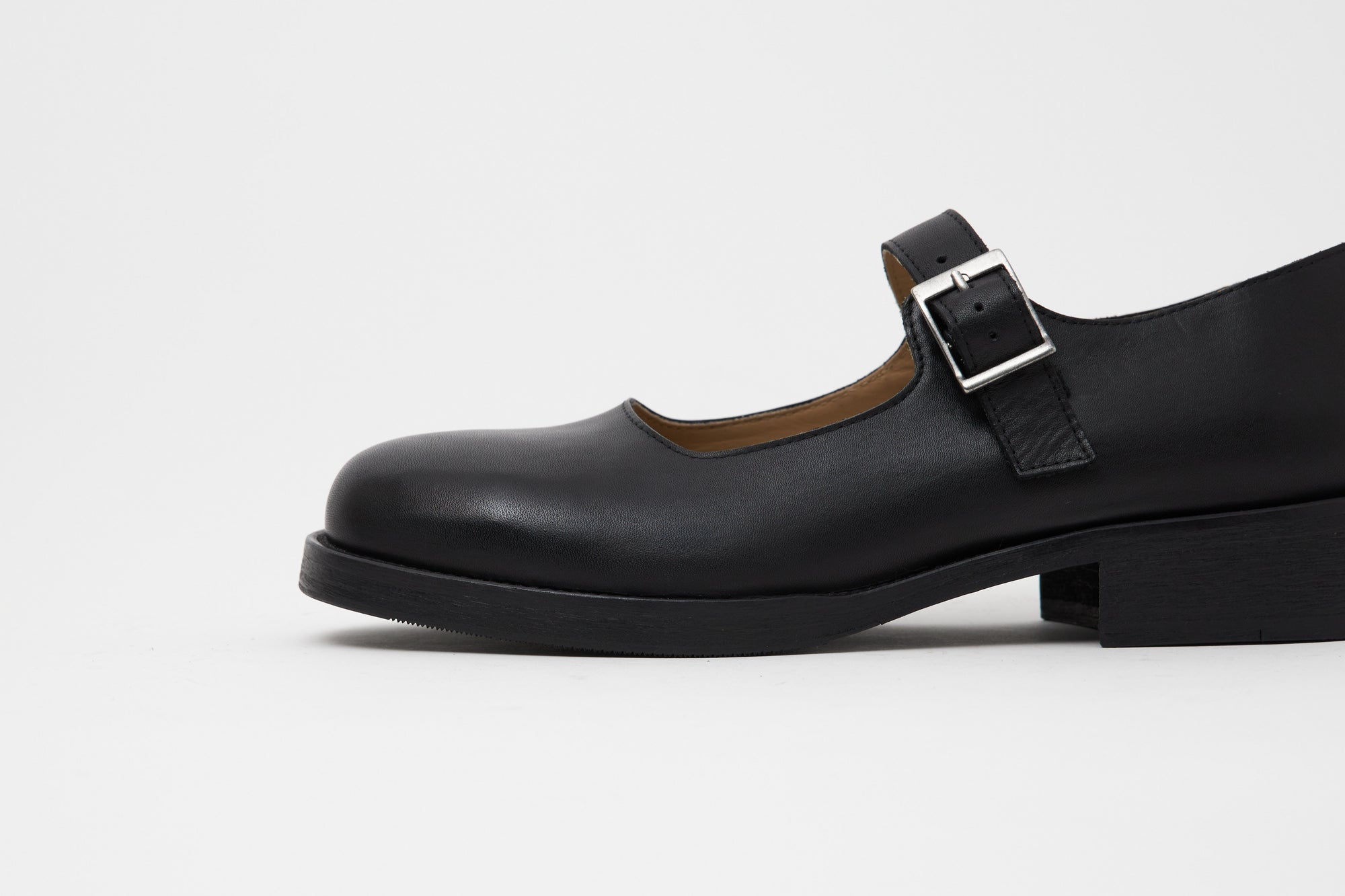 Mary Jane Calfskin Black