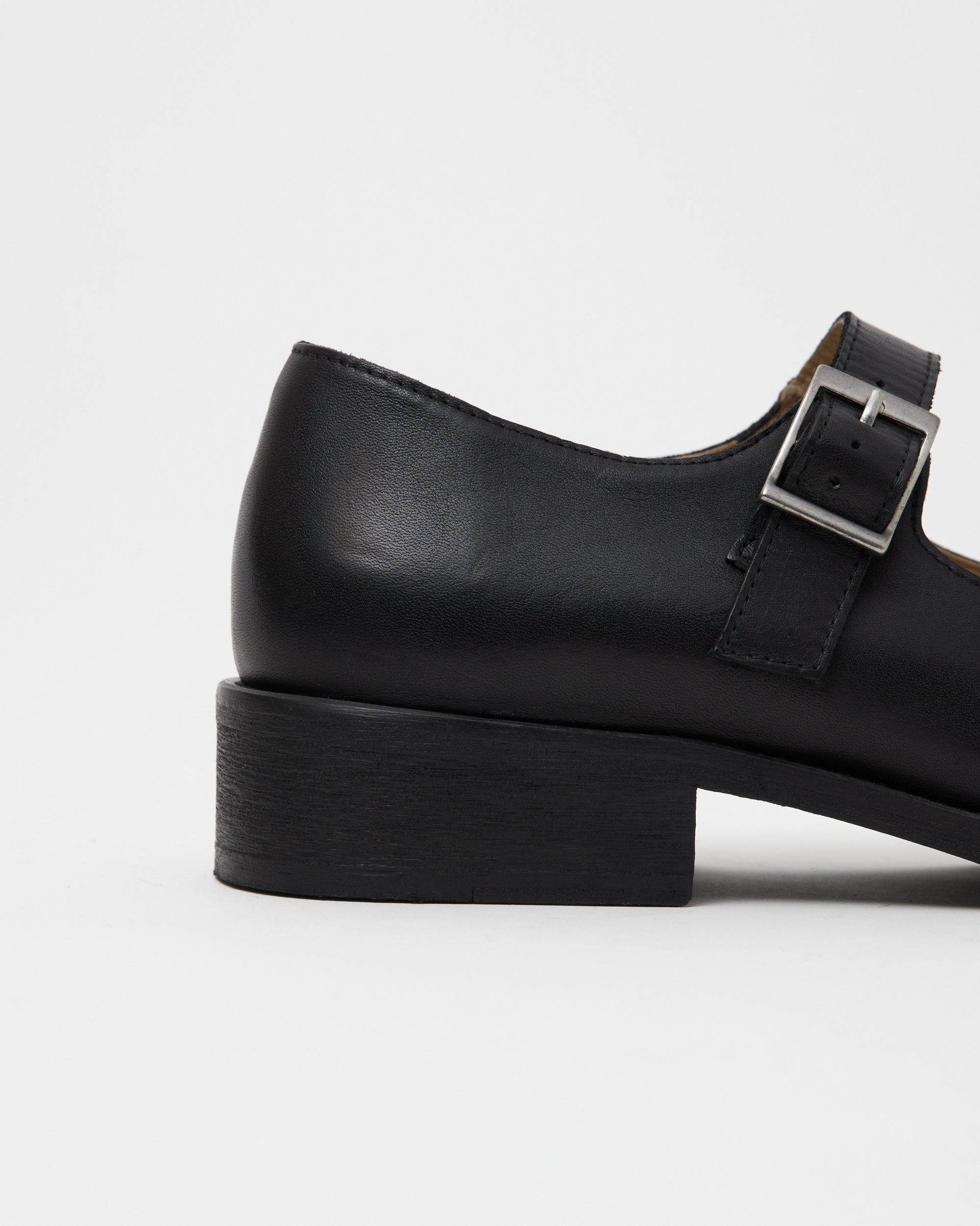 Mary Jane Calfskin Black