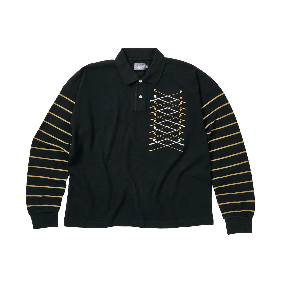 Clubs Rugby Polo Black/Gold