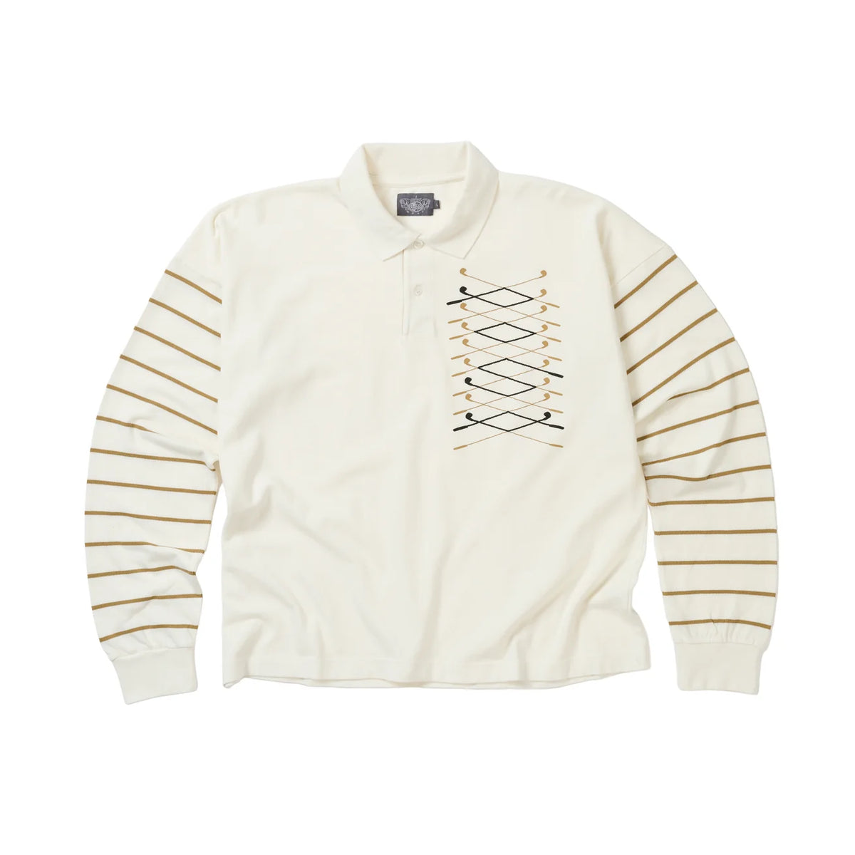 Clubs Rugby Polo White/Gold