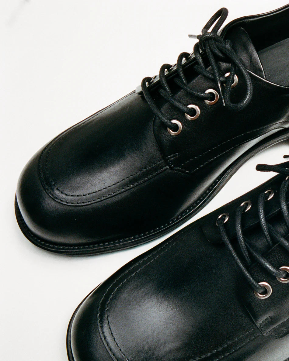 Paracia Old Buster Calfskin Black