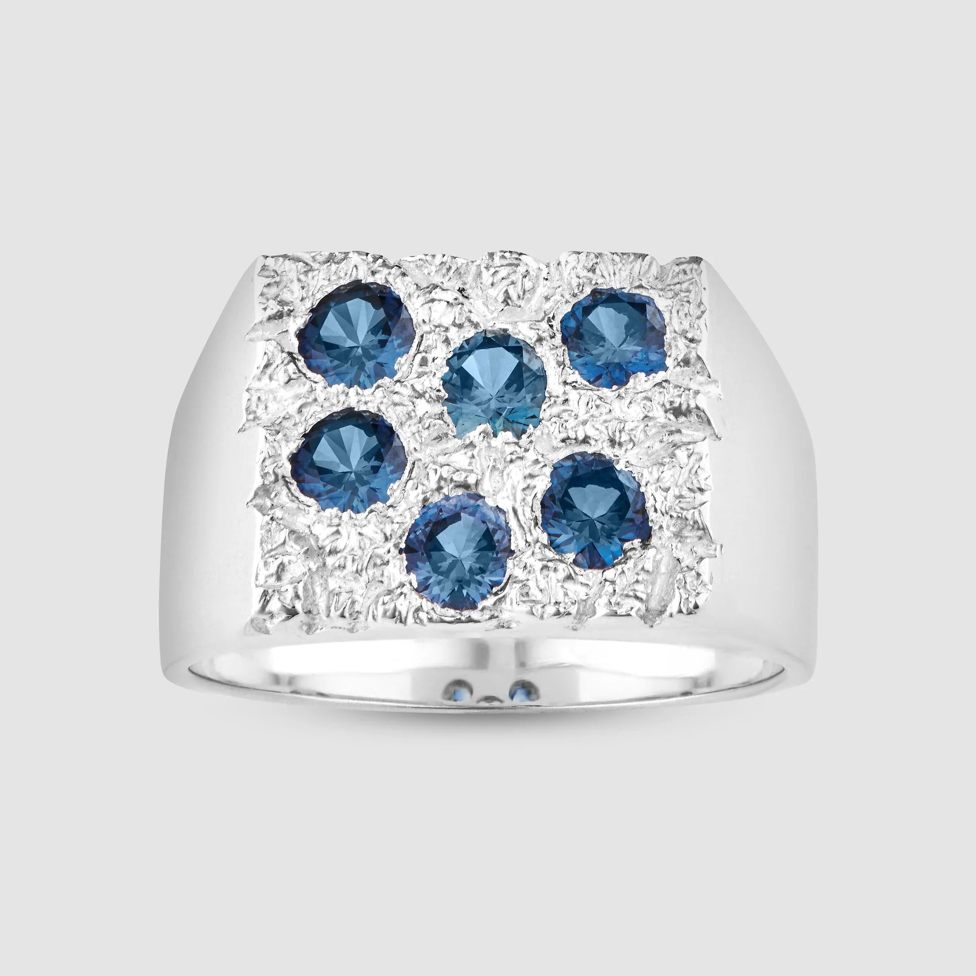 The Rose Garden Blue Silver