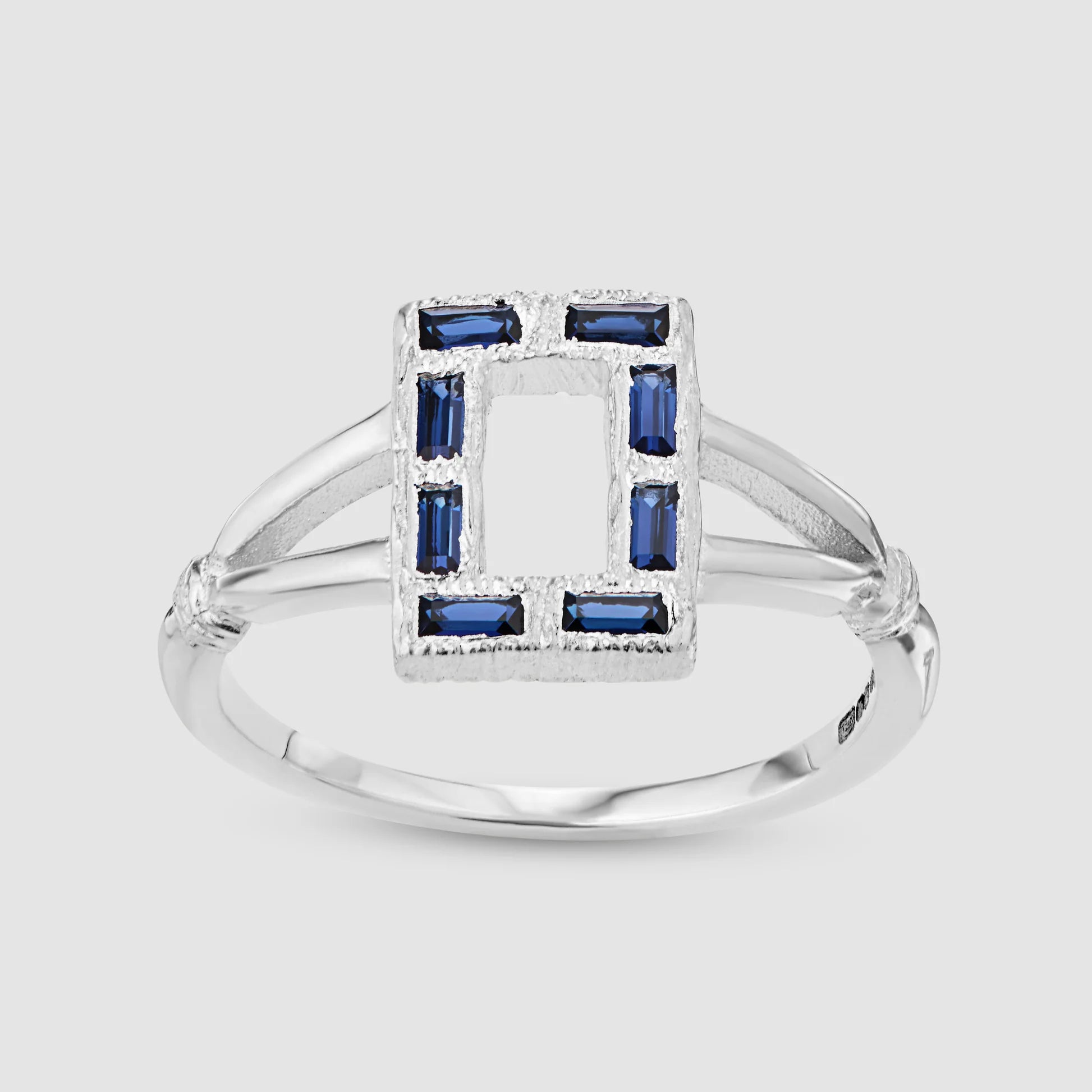 Rosetti Ring Blue Silver