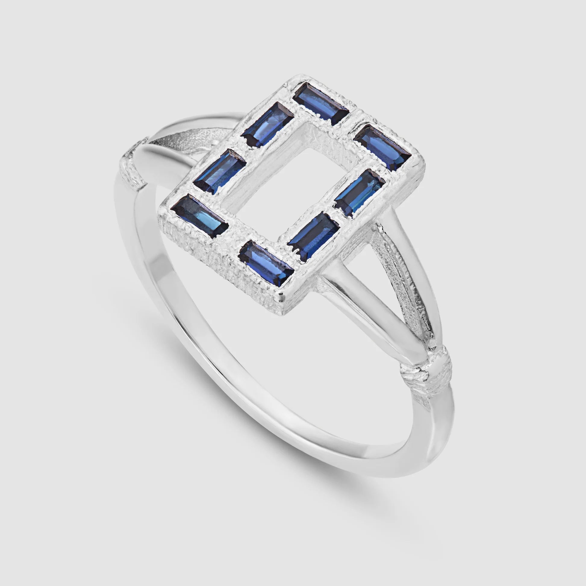 Rosetti Ring Blue Silver