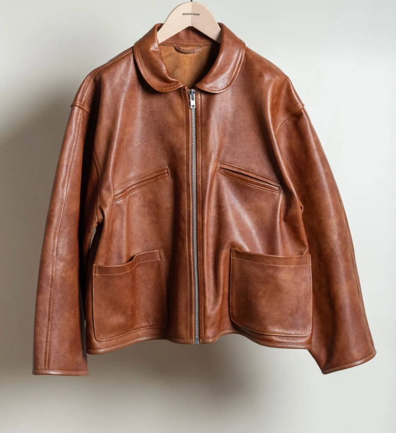 Cawley Leather Sandy Jacket