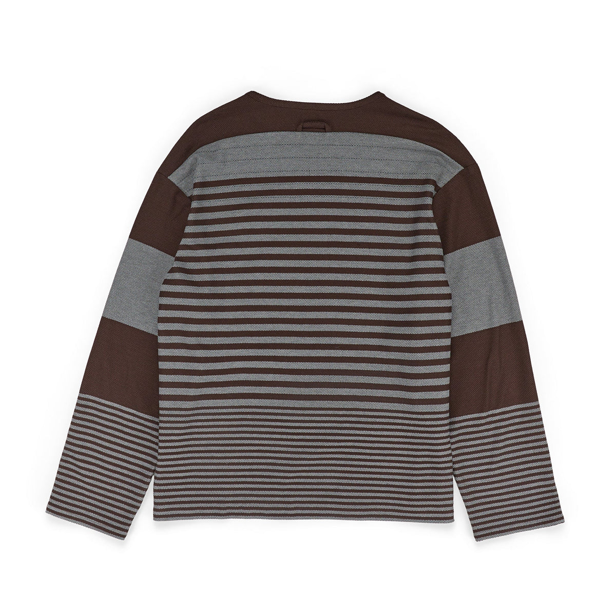 Rugby Long Sleeve Cotton Waffle Stripe