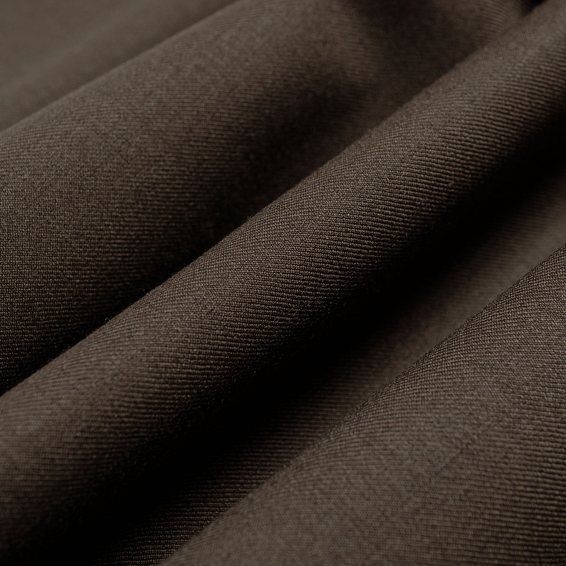 Double Pleated Trouser Merino Wool Mocha