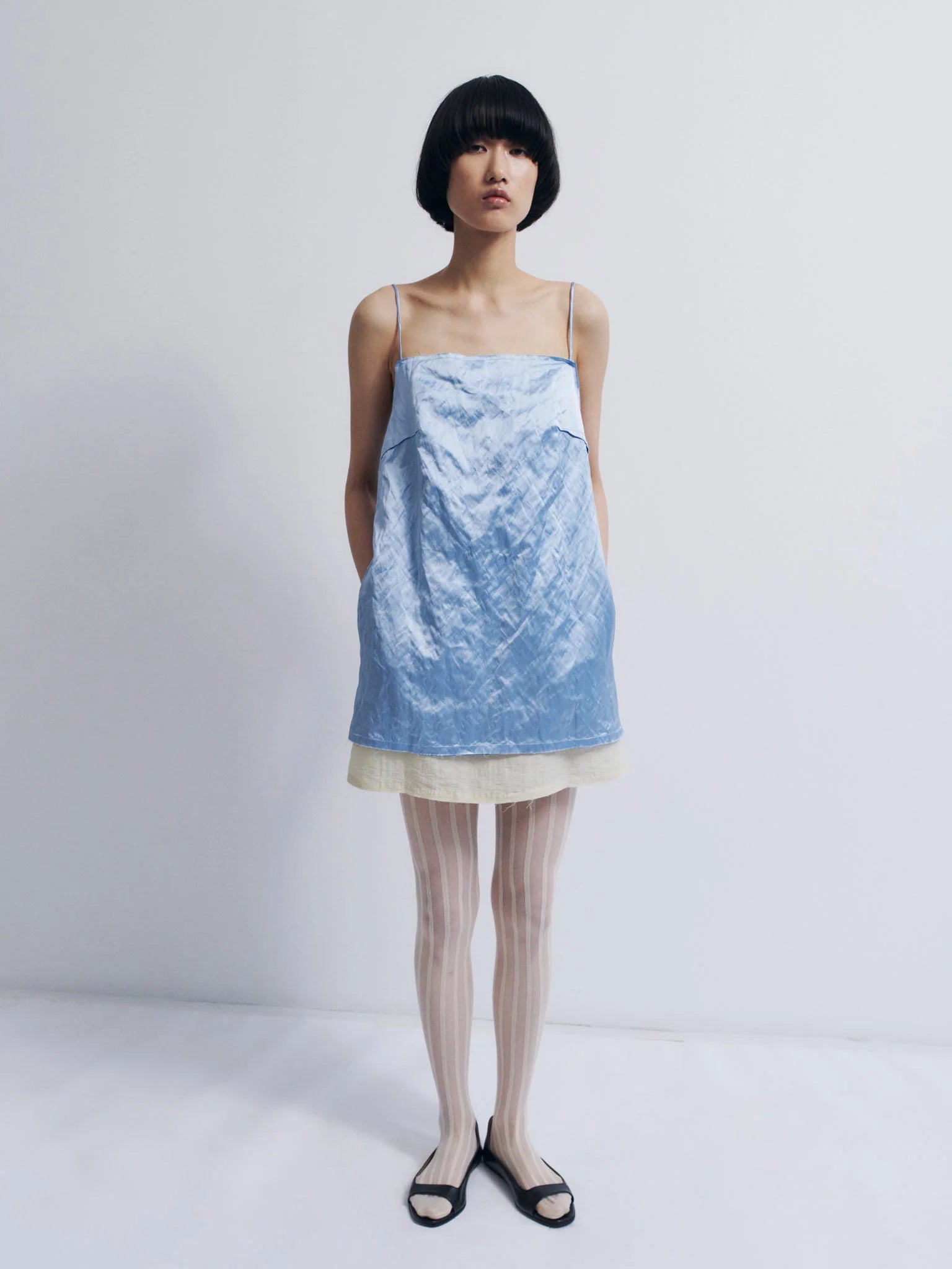 YUMEJI Dress Salvia Blue