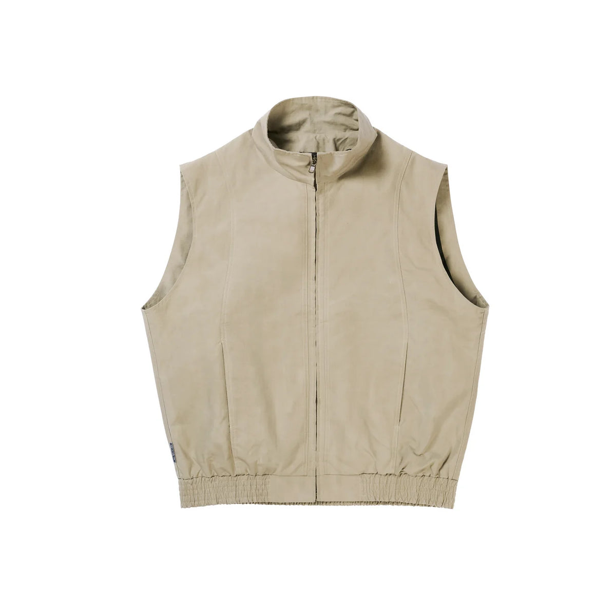 Panelled Vest Beige